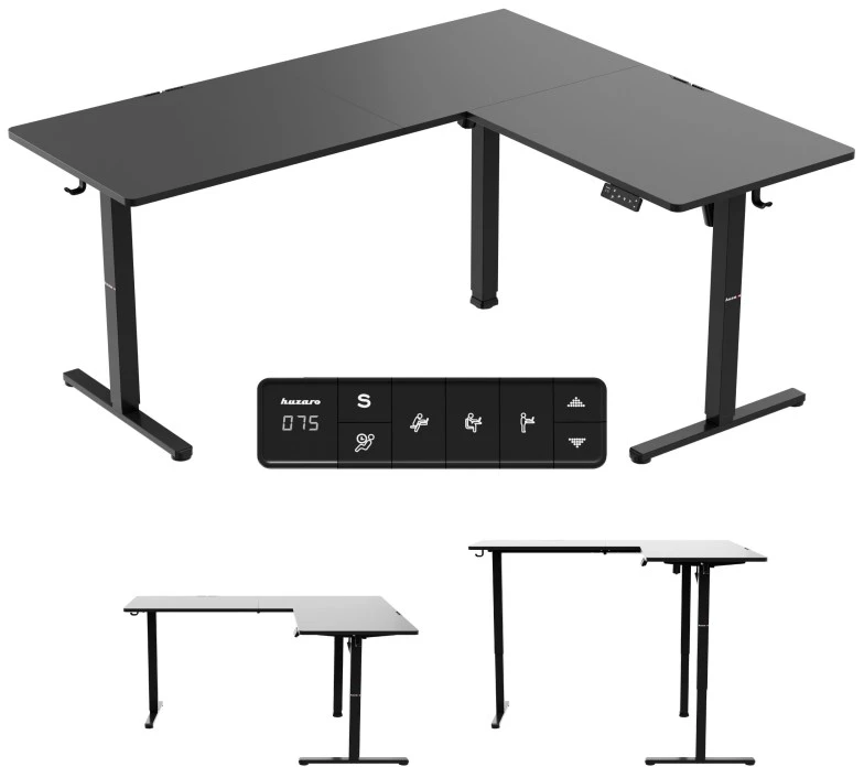 Electric desk Hero 9.3 Juodas