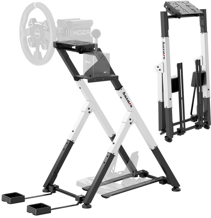 Folding sim racing frame Speed 2.5 Baltas