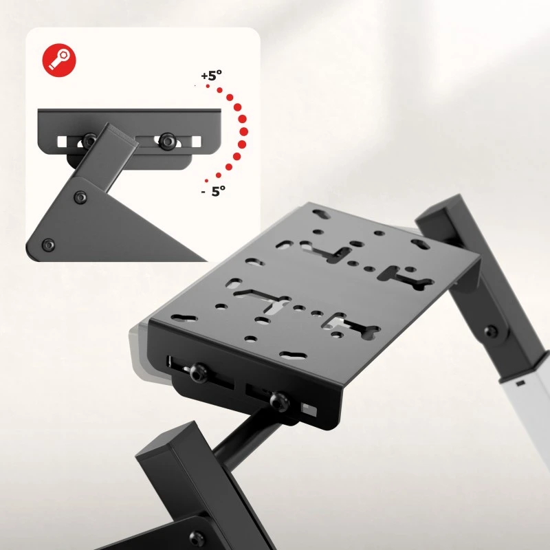 Folding sim racing frame Speed 2.5 Baltas