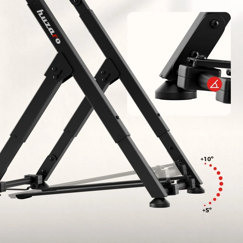 Folding sim racing frame Speed 2.5 Juodas