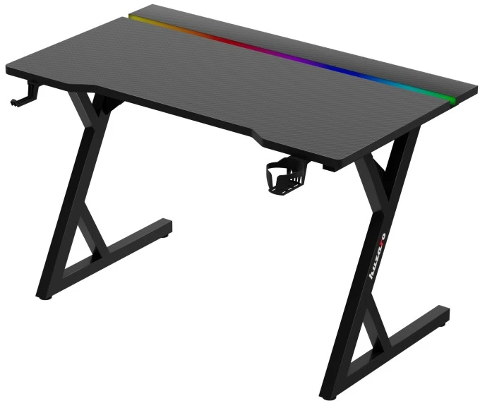 Gaming Desk Huzaro Hero 2.4 RGB Juodas