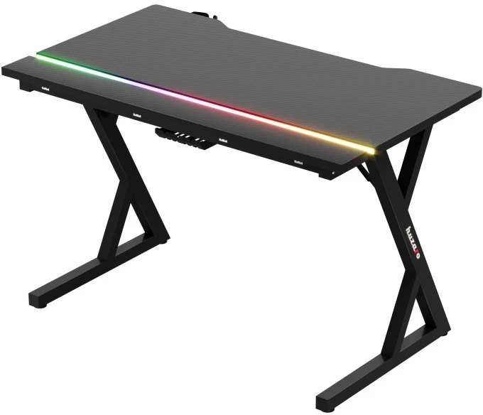 Gaming Desk Huzaro Hero 2.4 RGB Juodas