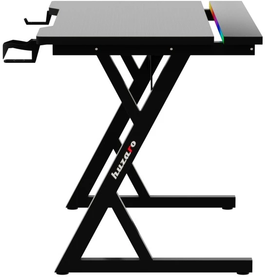 Gaming Desk Huzaro Hero 2.4 RGB Juodas