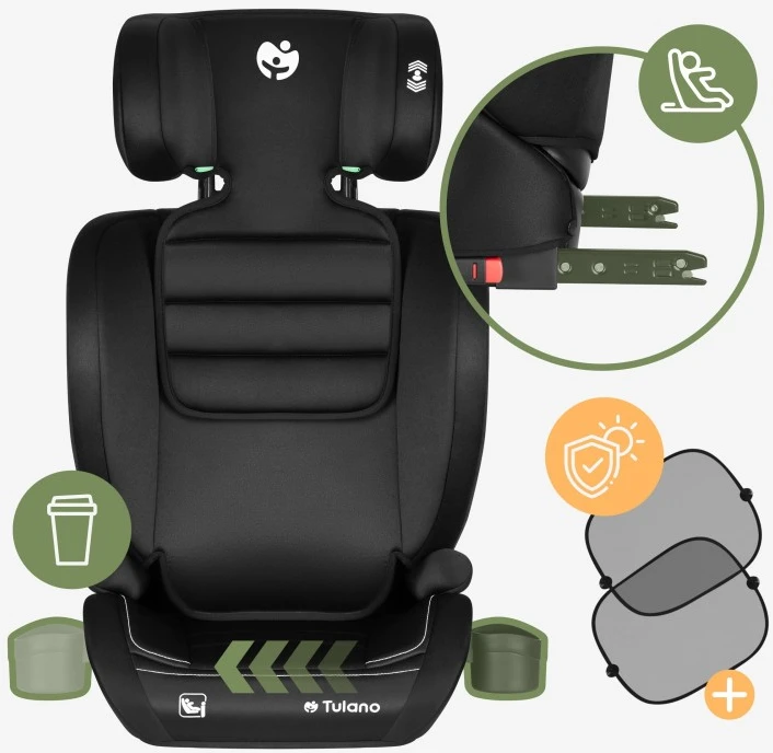 Automobilinė kėdutė Joy 25 juoda