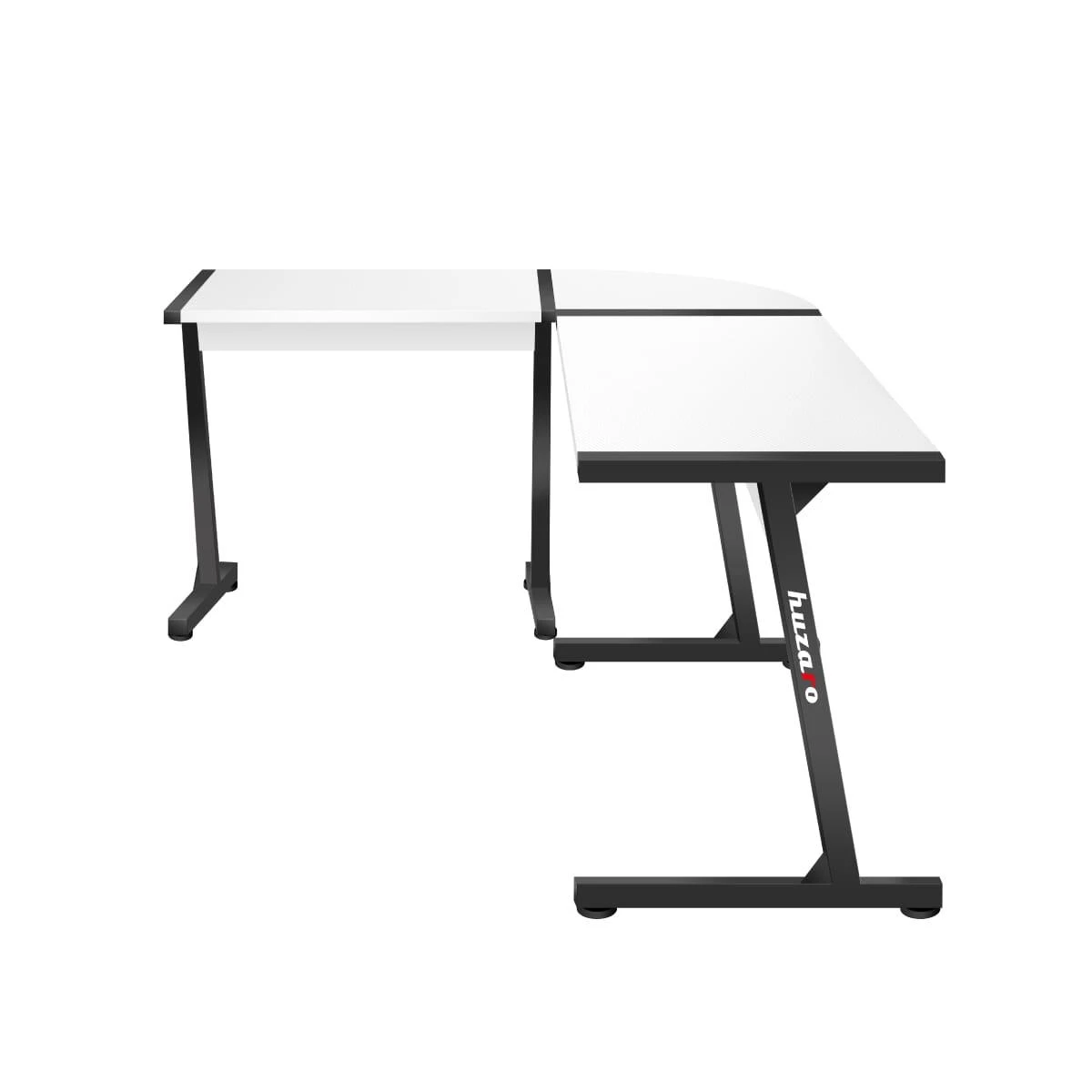 Kampinis žaidimų stalas Huzaro Hero 6.0, Baltos/Juodos spalvos