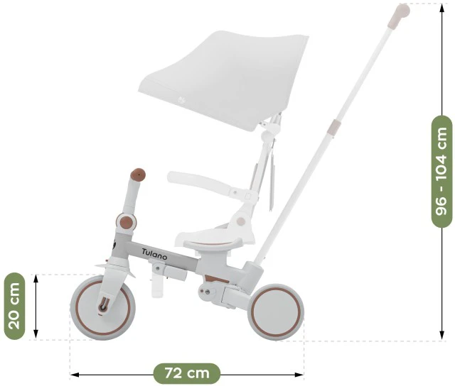 Bicycle 4 viename dviratis Noah 35 pilkas