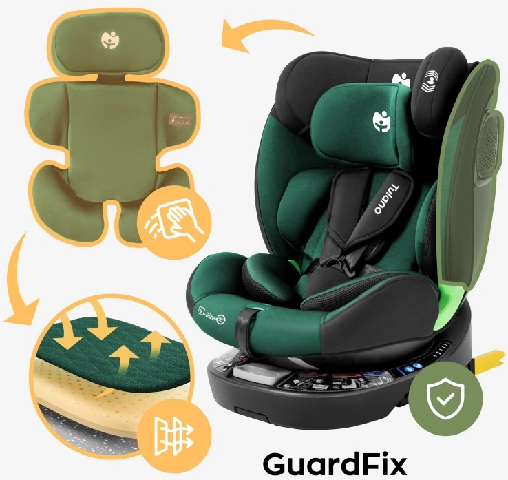 Recaro Automobilinė kėdutė sukamasis Loom 35 Juodas Žalias