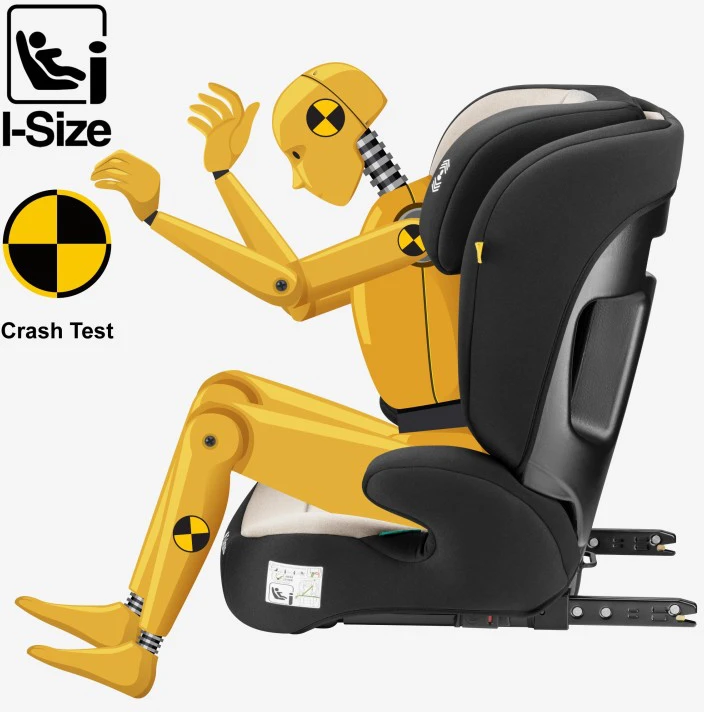 Ecotoys Baby car seat 2-in-1 100 -150 cm Joy 45 rusvai gelsvas I-Size