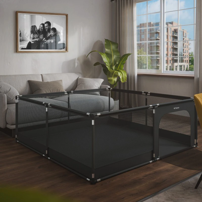 Tulano Baby playpen Cozy 28 Graphite - 200 cm