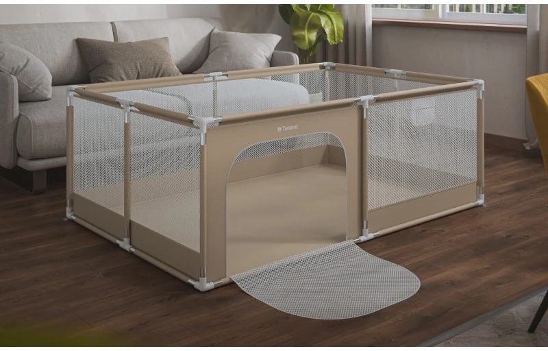Tulano Baby playpen Cozy 22 rusvai gelsvas - 180 cm
