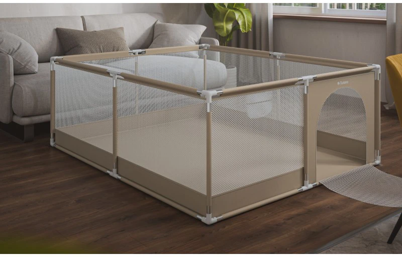 Tulano Baby playpen Cozy 25 rusvai gelsvas - 150 cm