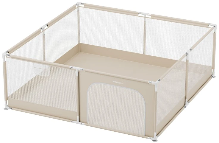 King Kids Baby playpen Cozy 28 rusvai gelsvas - 200 cm