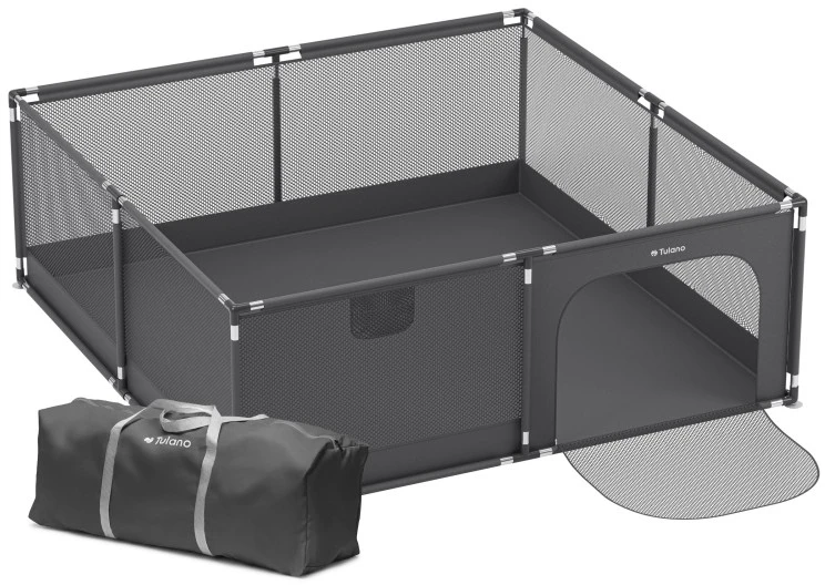 Tulano Baby playpen Cozy 28 Graphite - 200 cm