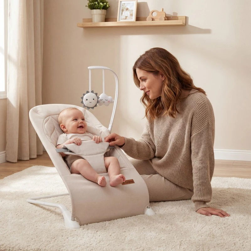 Little Dutch Baby rocking chair Moon 10 rusvai gelsvas