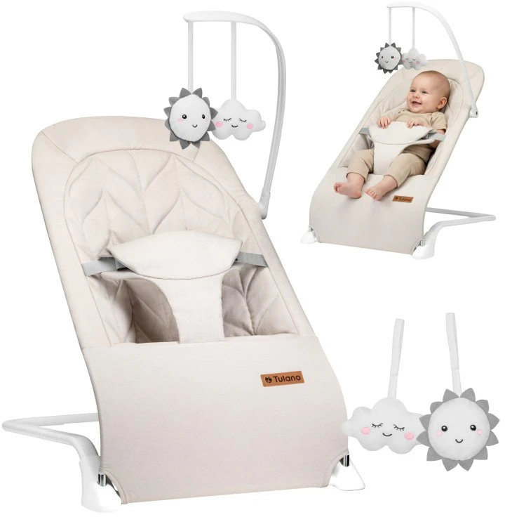 Little Dutch Baby rocking chair Moon 10 rusvai gelsvas