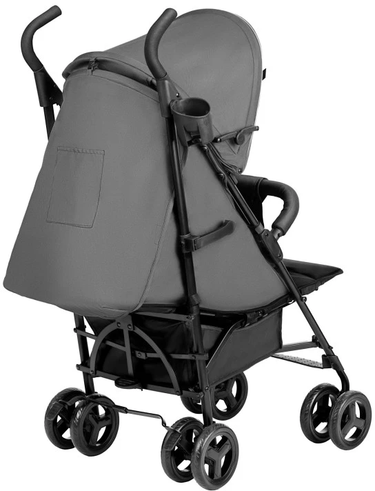 Hi-tec Baby Stroller Davos 35 Pilkas-Juodas