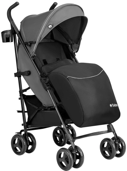Hi-tec Baby Stroller Davos 35 Pilkas-Juodas