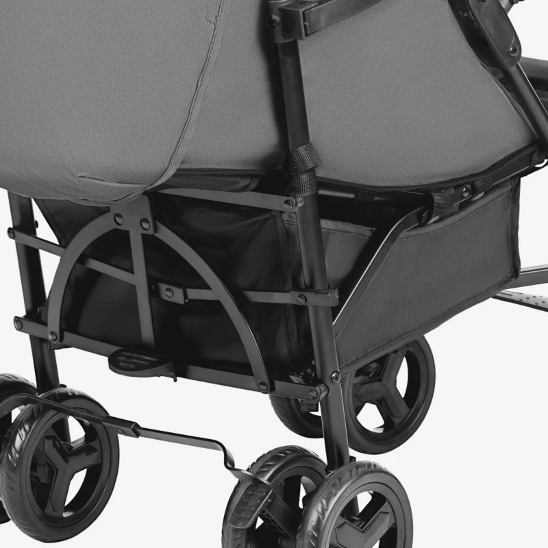 Hi-tec Baby Stroller Davos 35 Pilkas-Juodas
