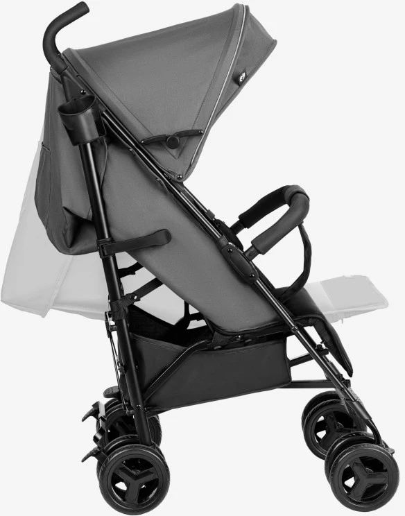 Hi-tec Baby Stroller Davos 35 Pilkas-Juodas