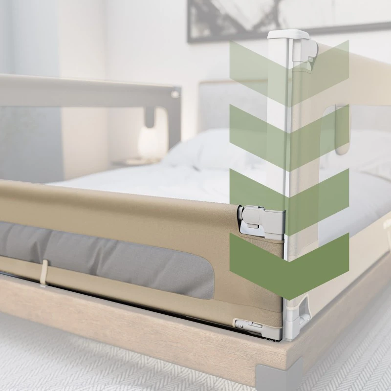 Aptel Bed guard rail Cover 44 rusvai gelsvas 140 cm