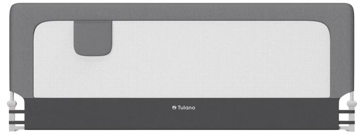Apsauginė lovos užtvara «Tulano Cover 30 Pilkas», pilka spalva, 200 cm