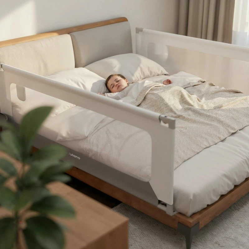 Tulano Bed guard rail Cover 40 Baltas-Pilkas 200 cm