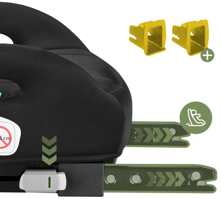 Tulano Cabby 30 Car Seat Juodas