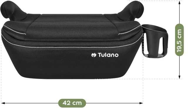 Tulano Cabby 30 Car Seat Juodas