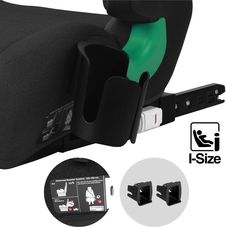 Tulano Cabby 35 Car Seat Juodas