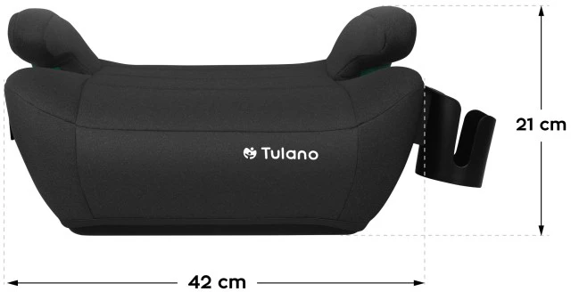 Tulano Cabby 35 Car Seat Juodas