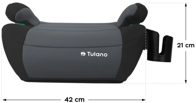 Tulano Cabby 35 Pilkas car seat