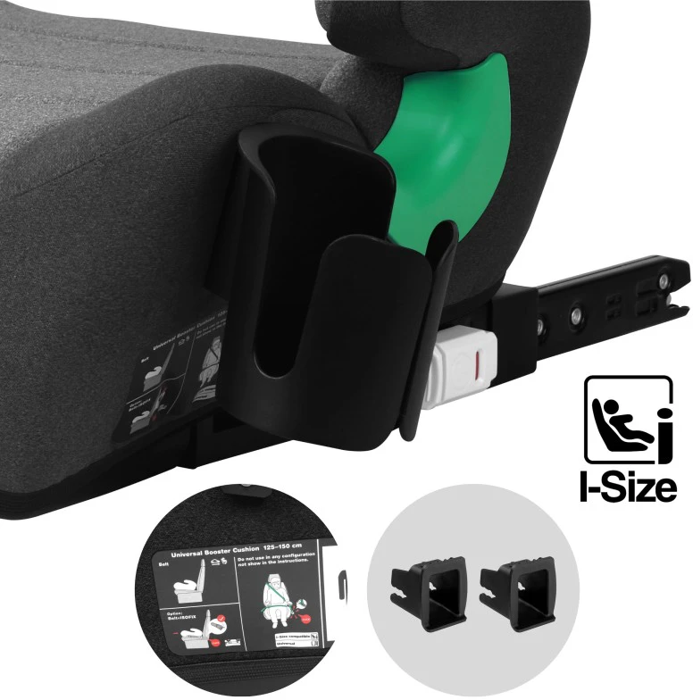 Tulano Cabby 35 Pilkas car seat