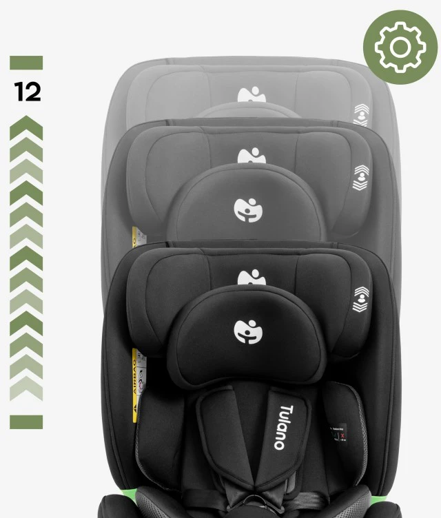 Tulano Automobilinė kėdutė Loom 35 juoda