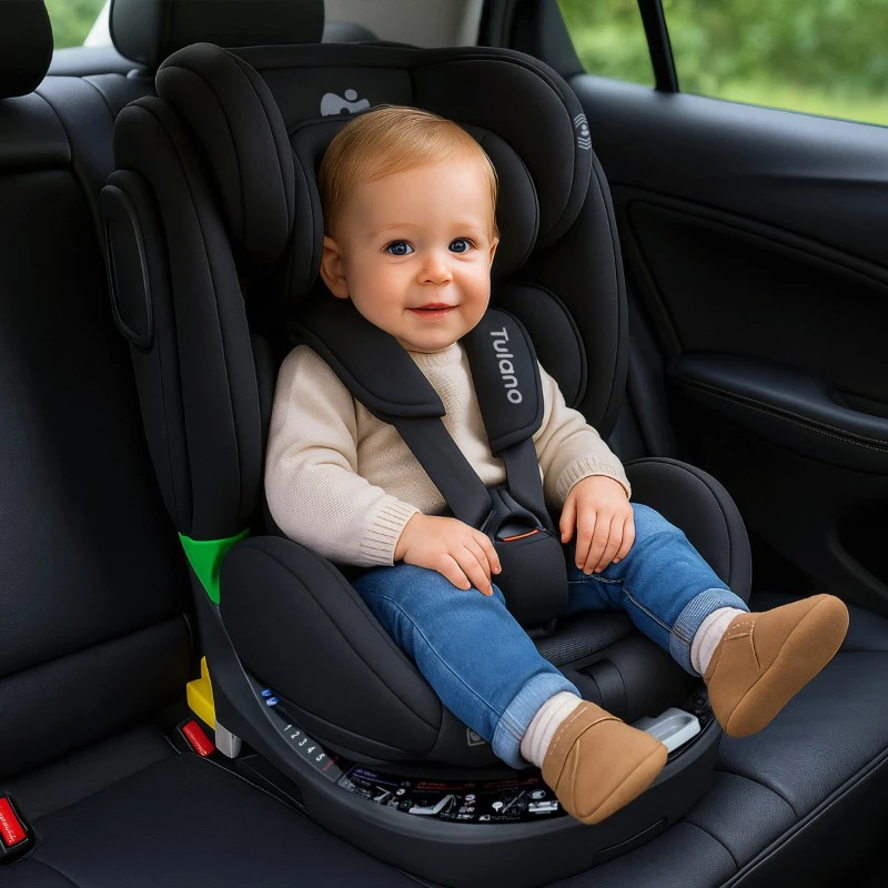 Tulano Automobilinė kėdutė Loom 35 juoda