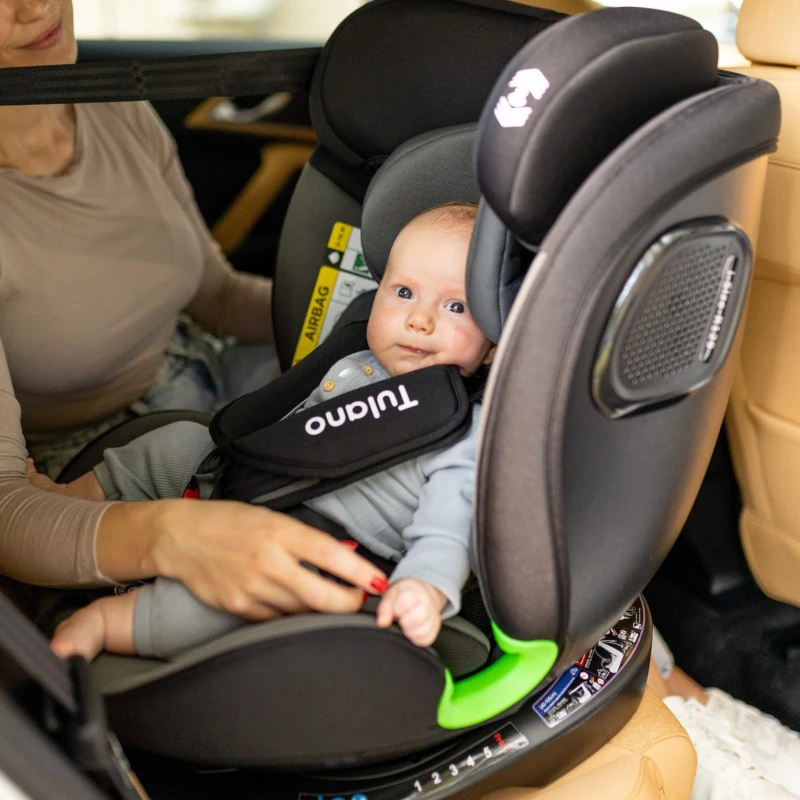 Tulano Automobilinė kėdutė Loom 35 juoda