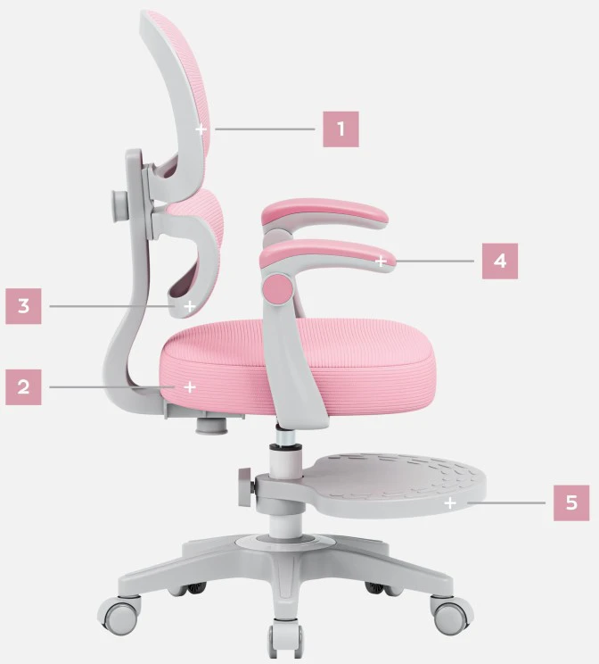 Mark Adler Junior 4.4 Rožinė swivel chair