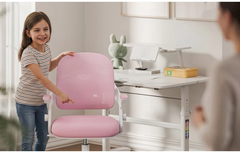 Mark Adler Junior 4.3 Rožinė swivel chair