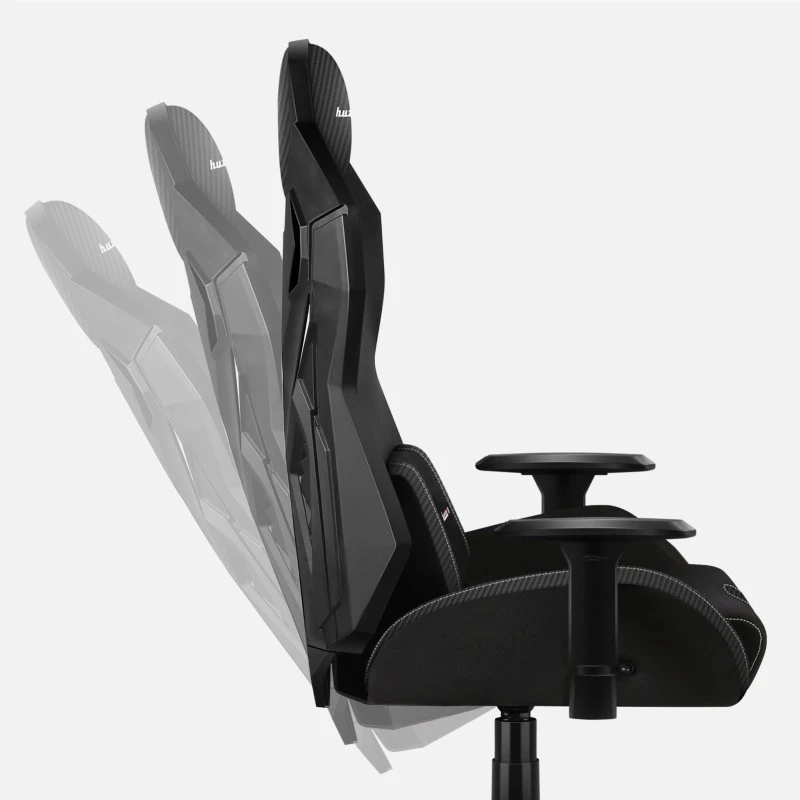 Huzaro Combat 7.6 RGB Juodas žaidimų kėdė su ventiliatoriumi