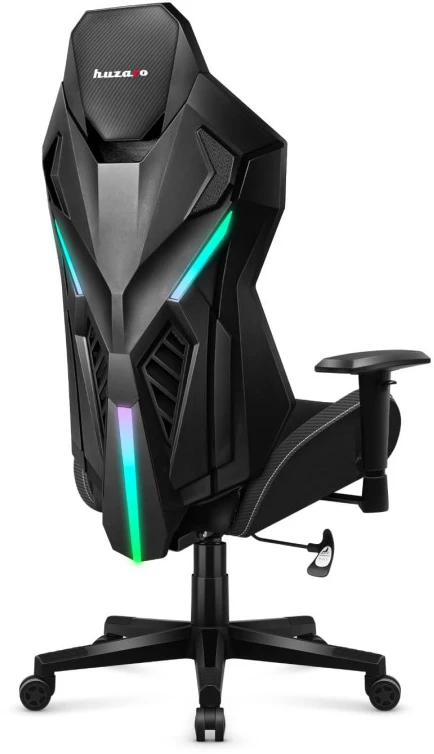 Huzaro Combat 7.6 RGB Juodas žaidimų kėdė su ventiliatoriumi
