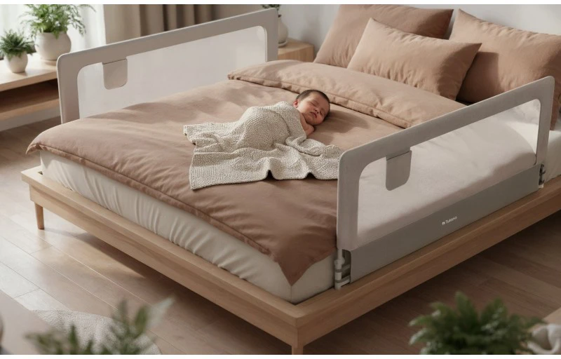 Aptel Cover 30 Baltas-Pilkas 200 cm bed guard rail
