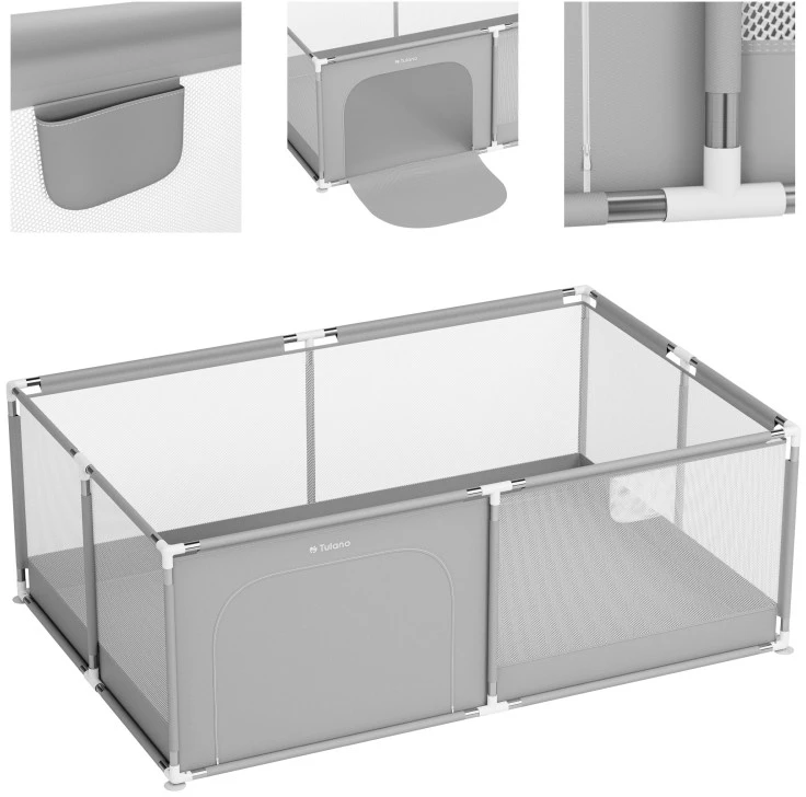 Tulano Cozy 22 Pilkas baby playpen