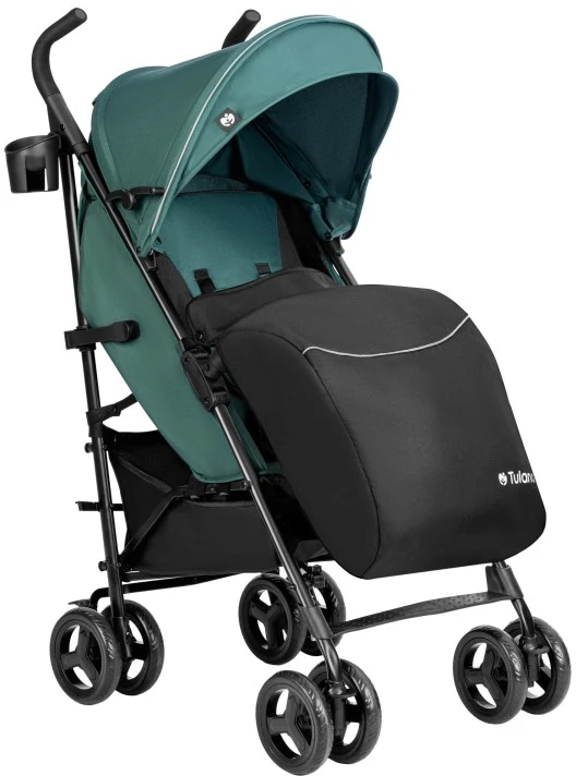 Tulano Davos 35 Žalias-Juodas baby stroller
