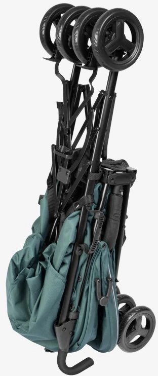Tulano Davos 35 Žalias-Juodas baby stroller
