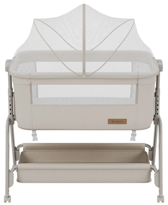 Tulano Dream 50 rusvai gelsvas crib for extra beds