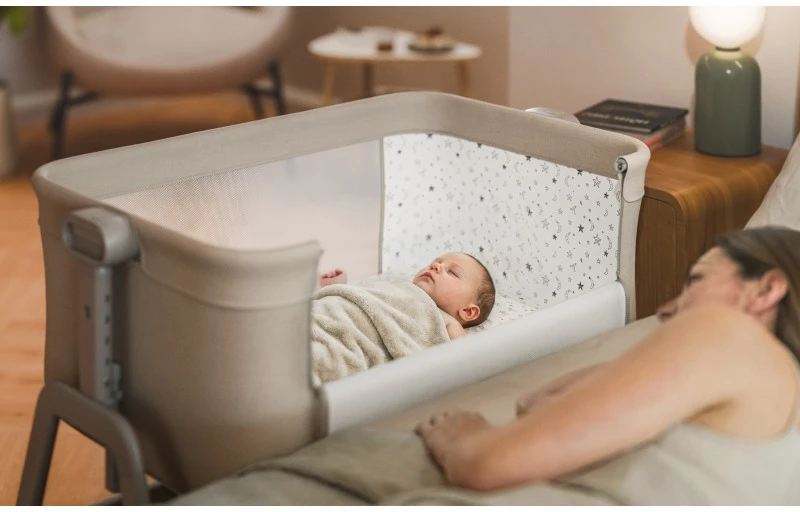 Tulano Dream 50 rusvai gelsvas crib for extra beds