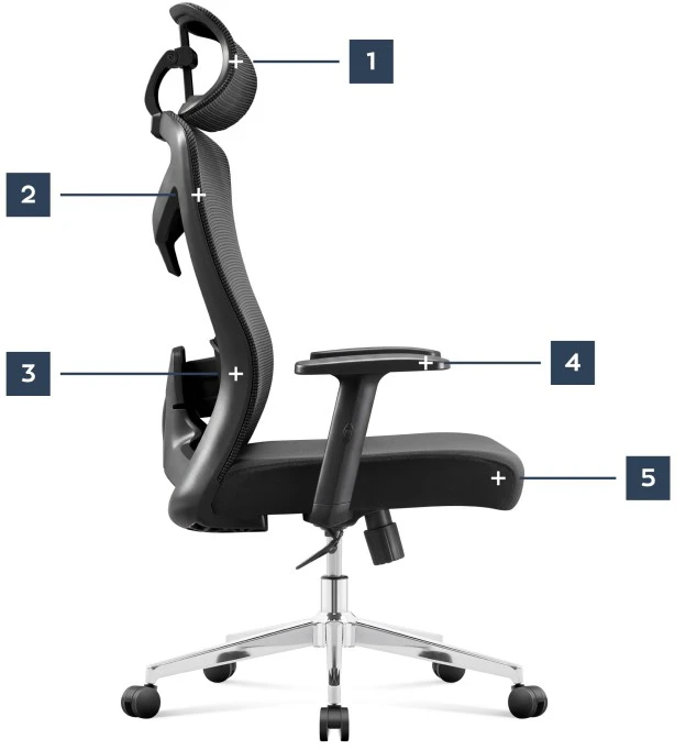 Mark Adler Office Ergonomiška biuro kėdė Manager 2.6 juoda