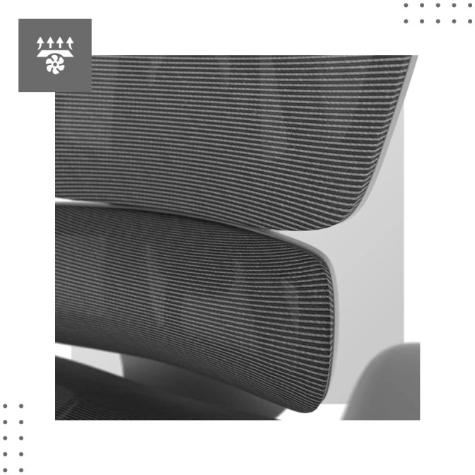 Biuro kėdė „Mark Adler Expert 7.9 Pilkas“, ergonominė kėdė, pilka