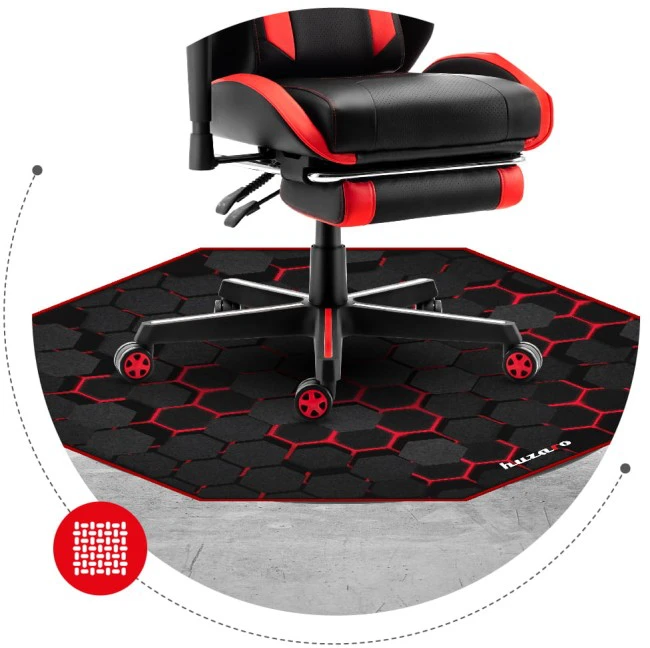 FloorMat 2.0 gaming mat under seat