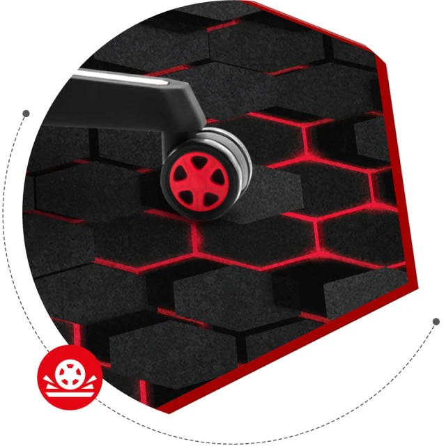 FloorMat 2.0 gaming mat under seat