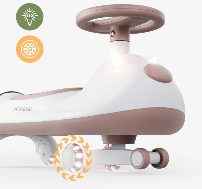 Ecotoys „Focus 45 Pilkas“ vaikiškas gravitacinis važiavimas